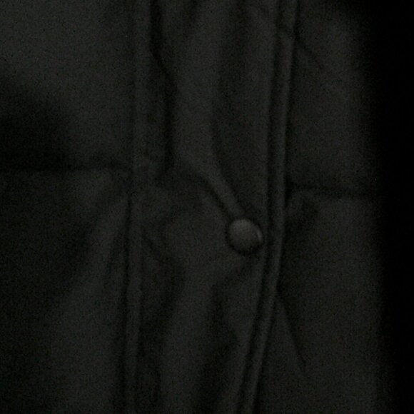 NWT Black Hooded Puffer Long Quilted Coat 100% Polyurethane Polyester Lining - Picture 7 of 11